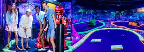 Angry Birds Mini Golf American Dream discounted tickets