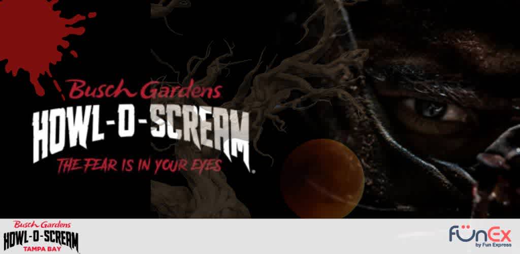 Busch Gardens Halloween Howl-O-Scream discount tickets