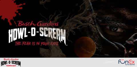 Busch Gardens Halloween Howl-O-Scream discount tickets