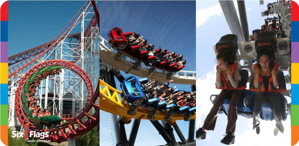 Buy Six Flags Magic Mountain Tickets on FunEx