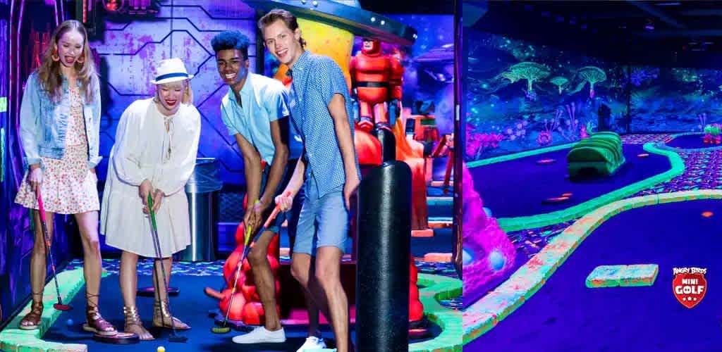 Angry Birds Mini Golf American Dream discounted tickets