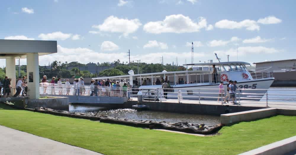 Pearl Harbor City - from Waikiki