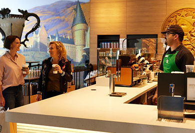 Starbucks Café at Welcome Center