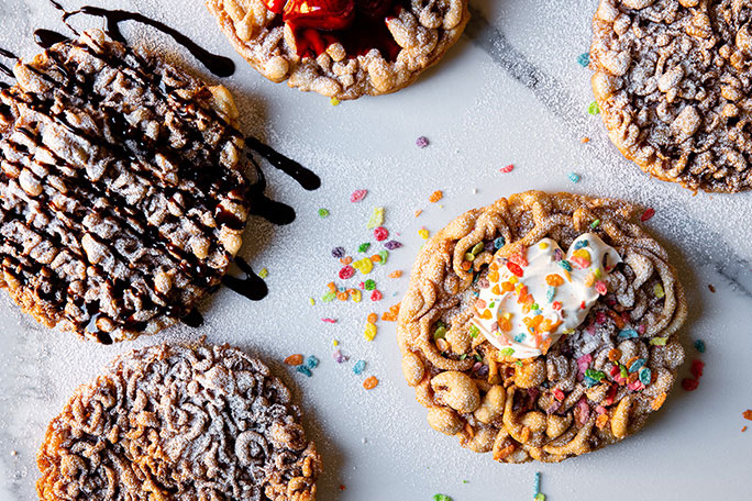 French Quarter Funnel Cakes Churros