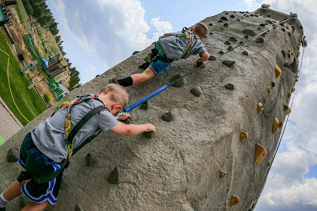 Climbing Wall - Big Bear Ski Resort