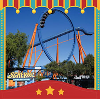 Six Flags Magic Mountain ticket