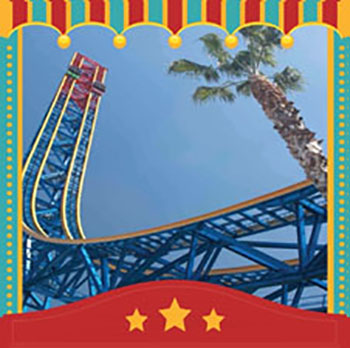 Six Flags Magic Mountain ticket