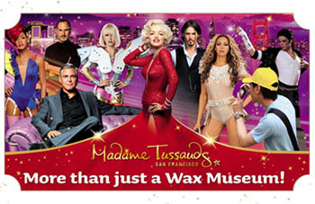 Madame Tussauds discount ticket