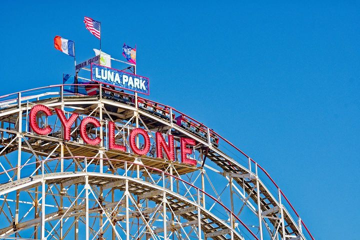 Luna Park in Coney Island -