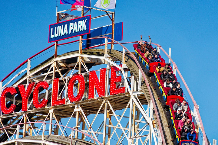 Luna Park in Coney Island -