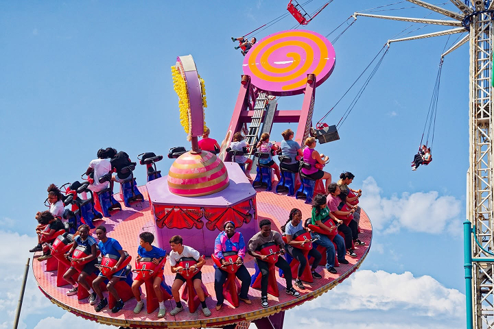 Luna Park in Coney Island -