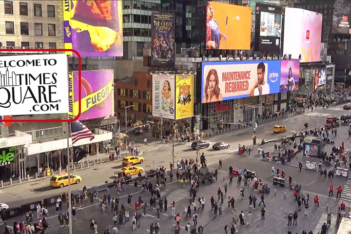 Welcome to Times Square NYC -