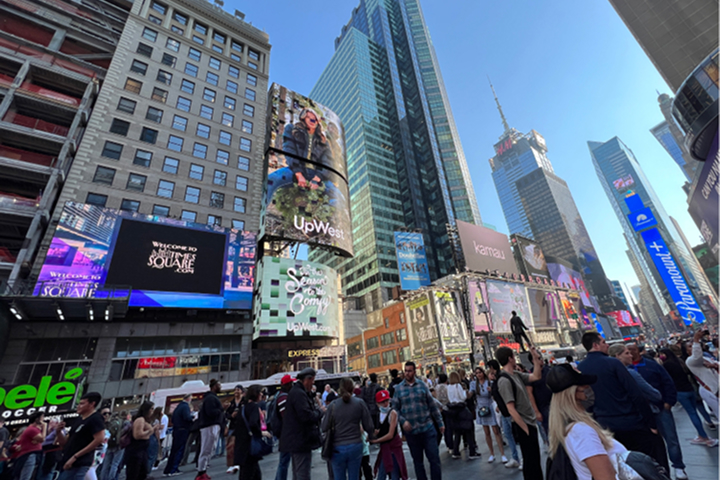 Welcome to Times Square NYC -
