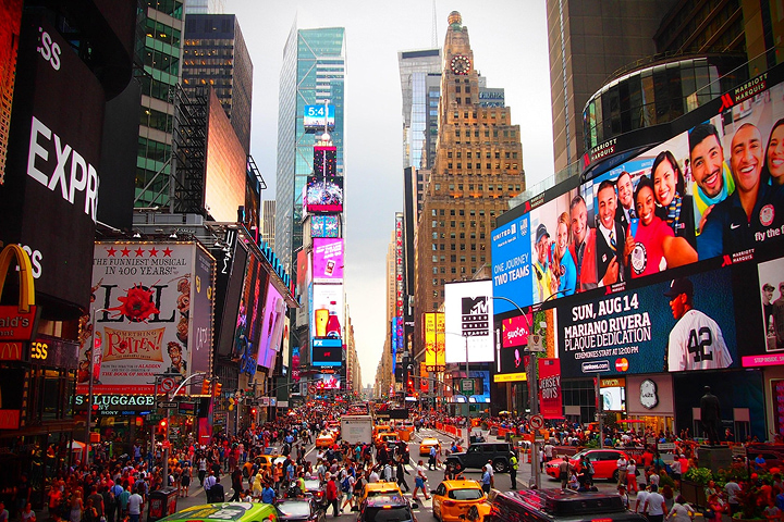 Welcome to Times Square NYC -