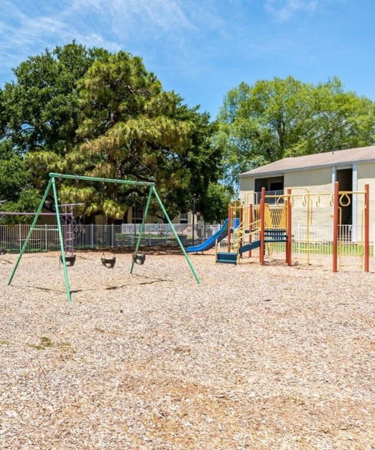 Children's playground at Garden Grove in Sarasota, Florida