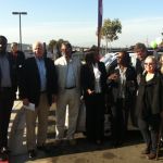 Event organizers gather for the official kick-off