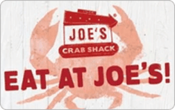 Buy Joe's Crab Shack Gift Cards | GiftCardGranny