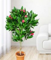 Artificial Flowering Plant 100cm Height