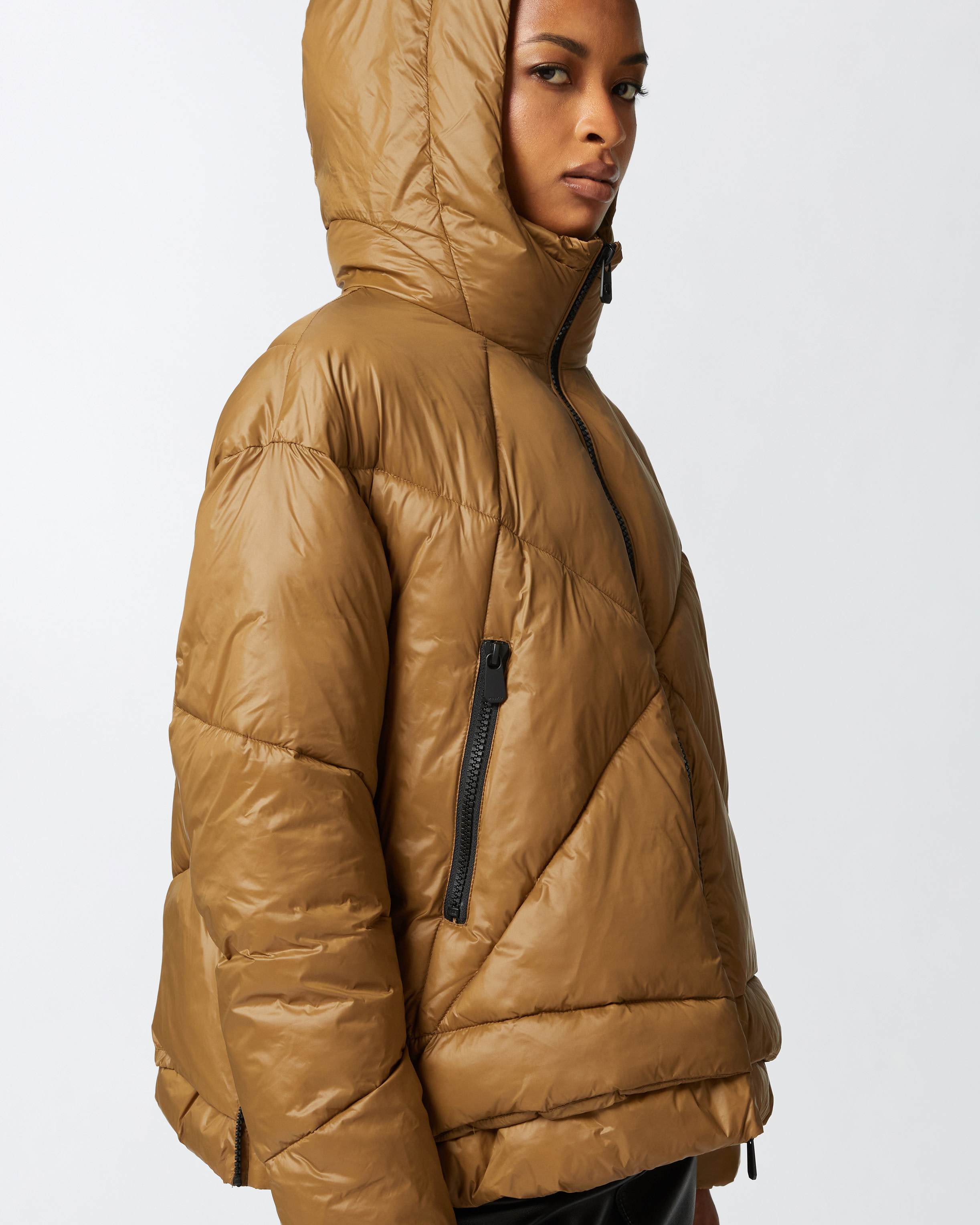 ジャケット Pinko ELEVATION CANVAS JACKET Pinko Eleodoro shiny nylon pea jacket for women 101597a11k