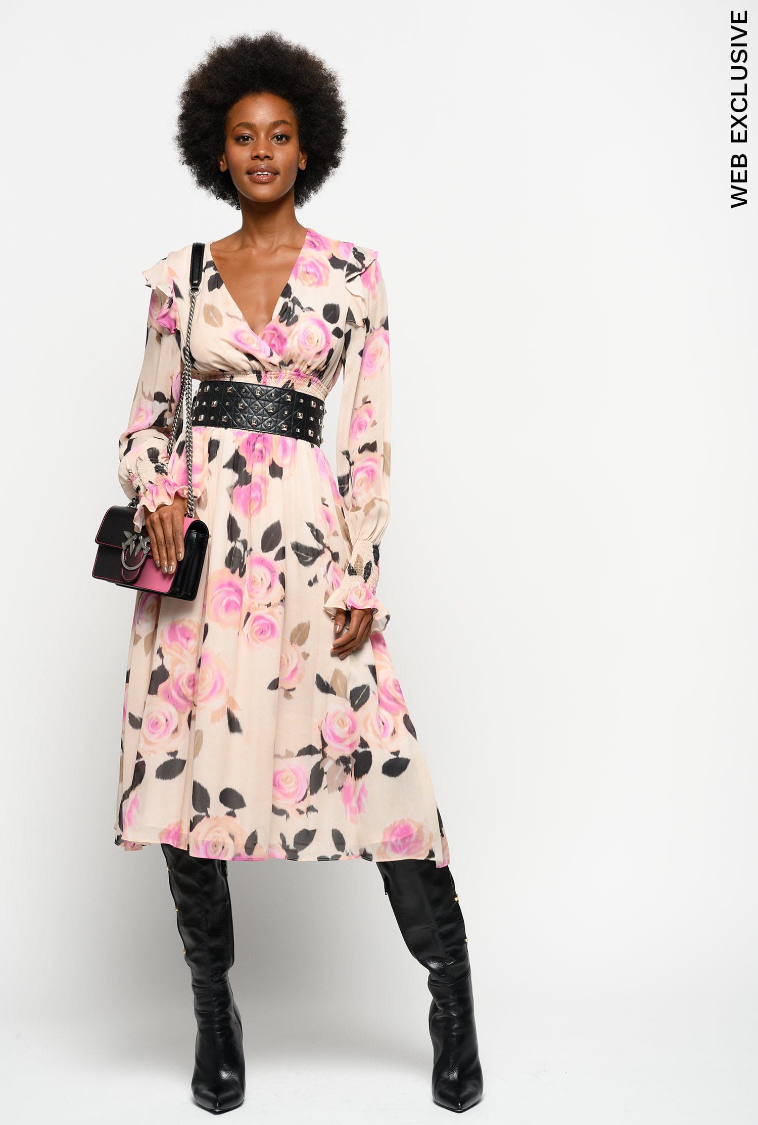 pinko floral dress