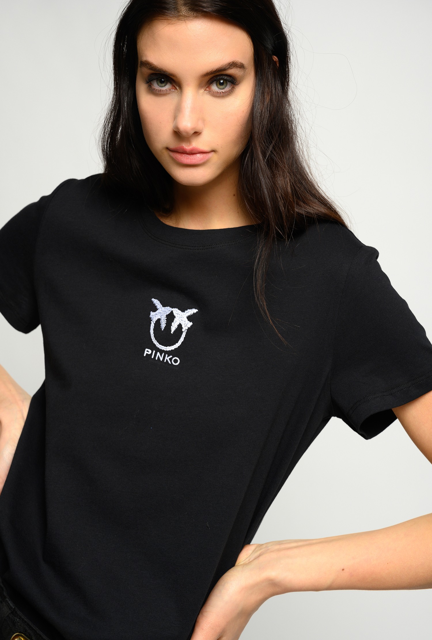 Love Birds logo T-shirt PINKO → Shop 