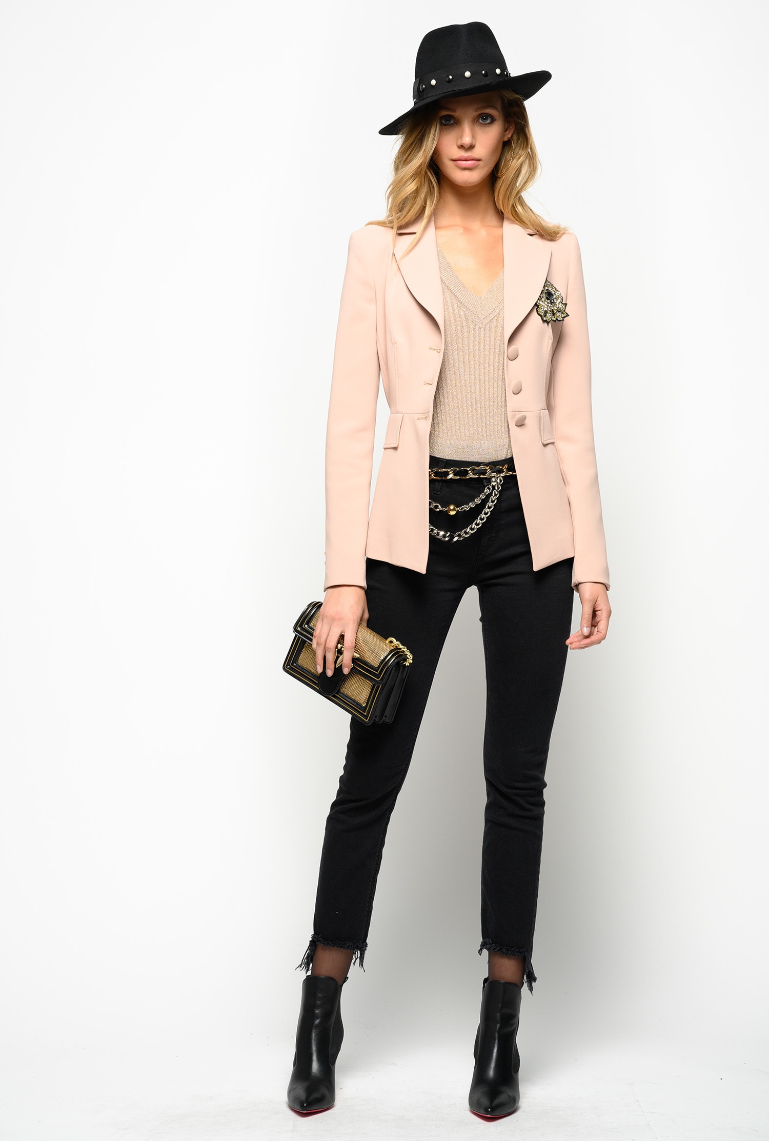 rich and skinny cropped jeans