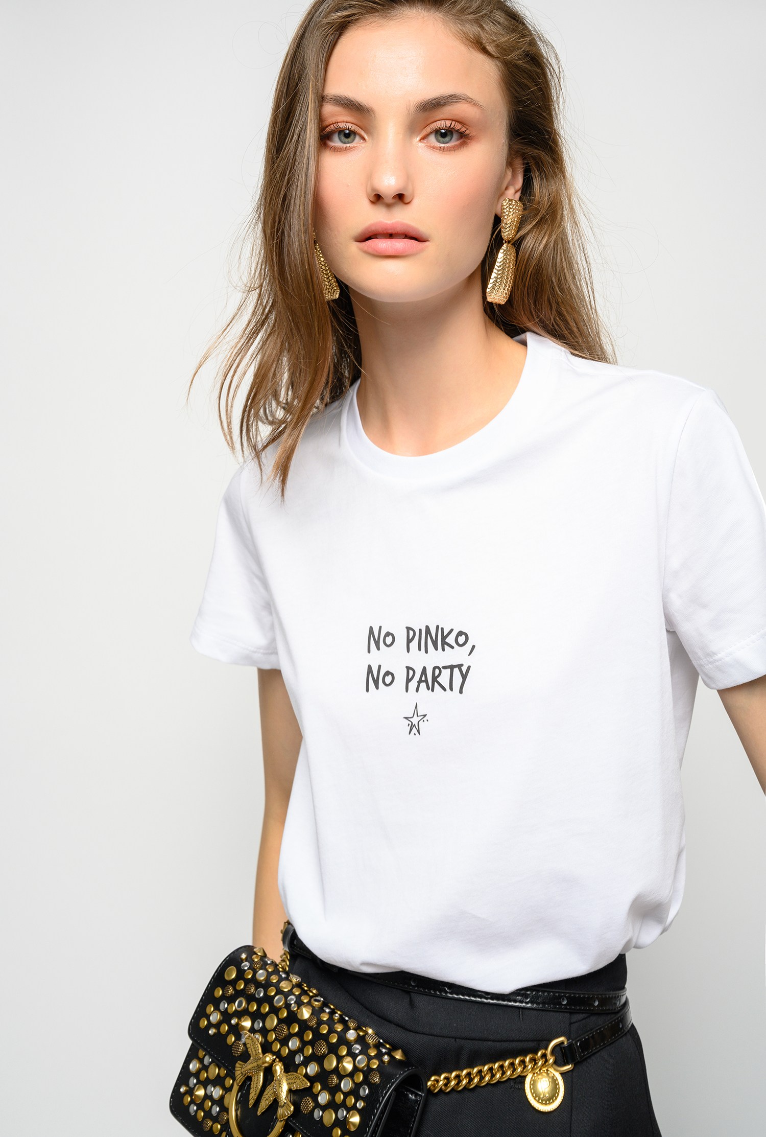 NO PINKO NO PARTY T-shirt PINKO → Shop 