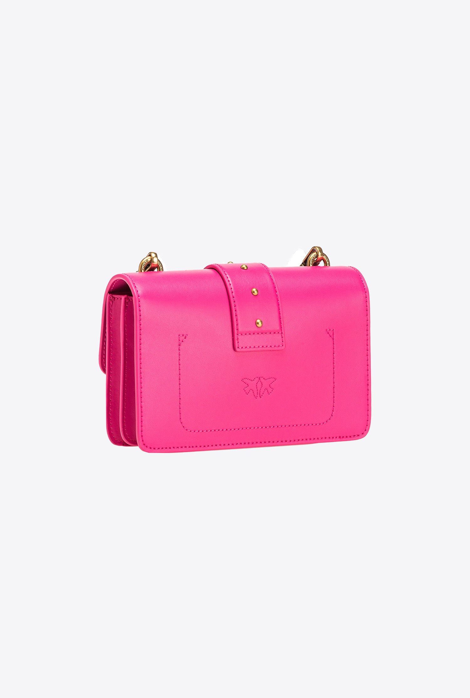 Pinko, Mini Love Bag One Simply, Pinko pink-antique gold, U
