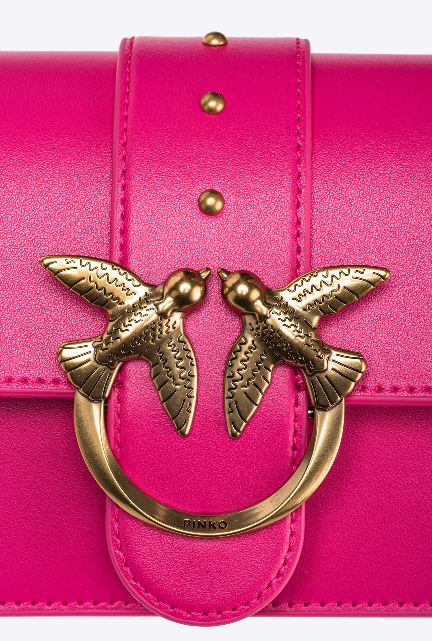 Pinko, Mini Love Bag One Simply, Pinko pink-antique gold, U