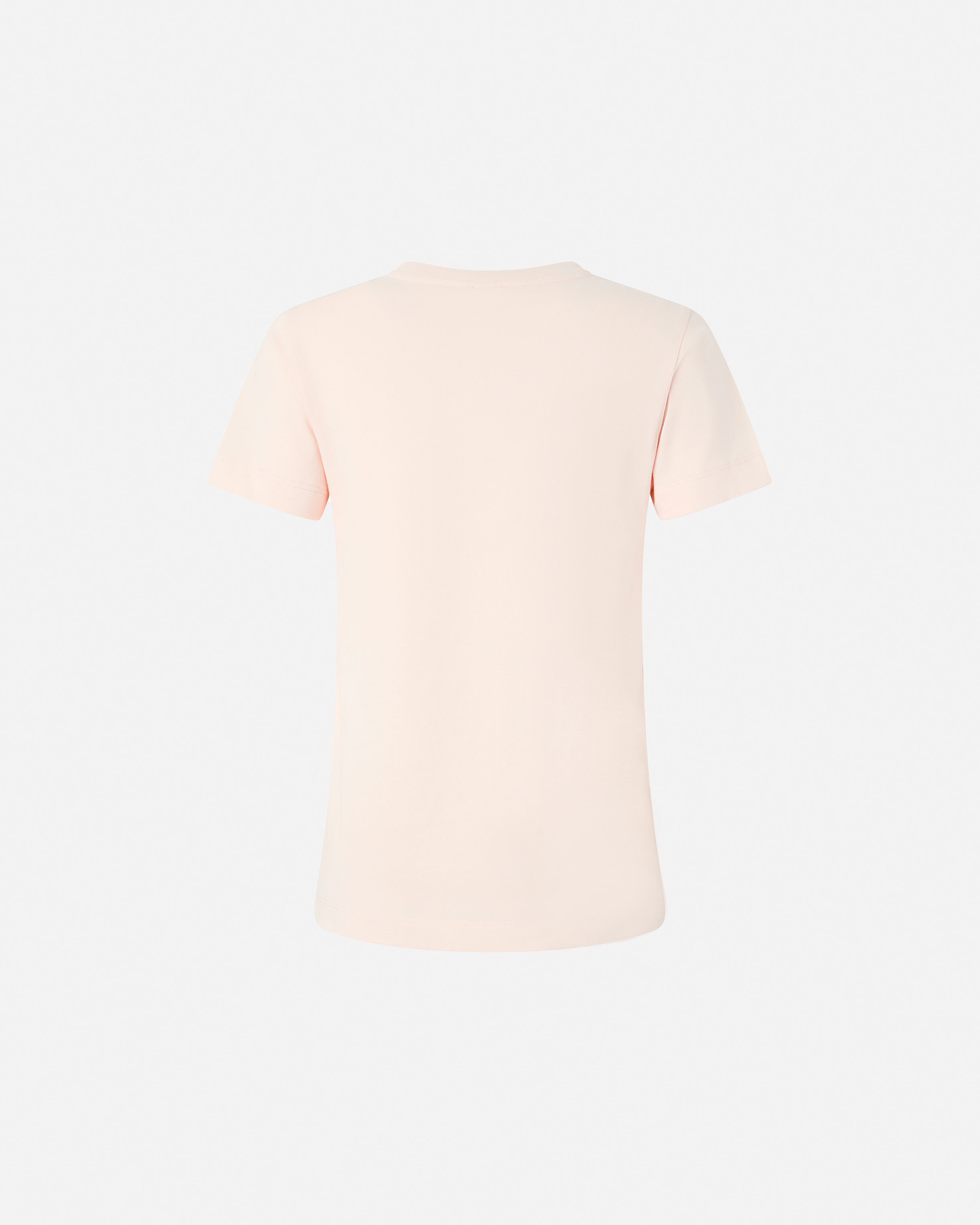 Pinko, Camiseta de media manga con logotipo PINKO bordado, Rosa-castaño pálido, XXS