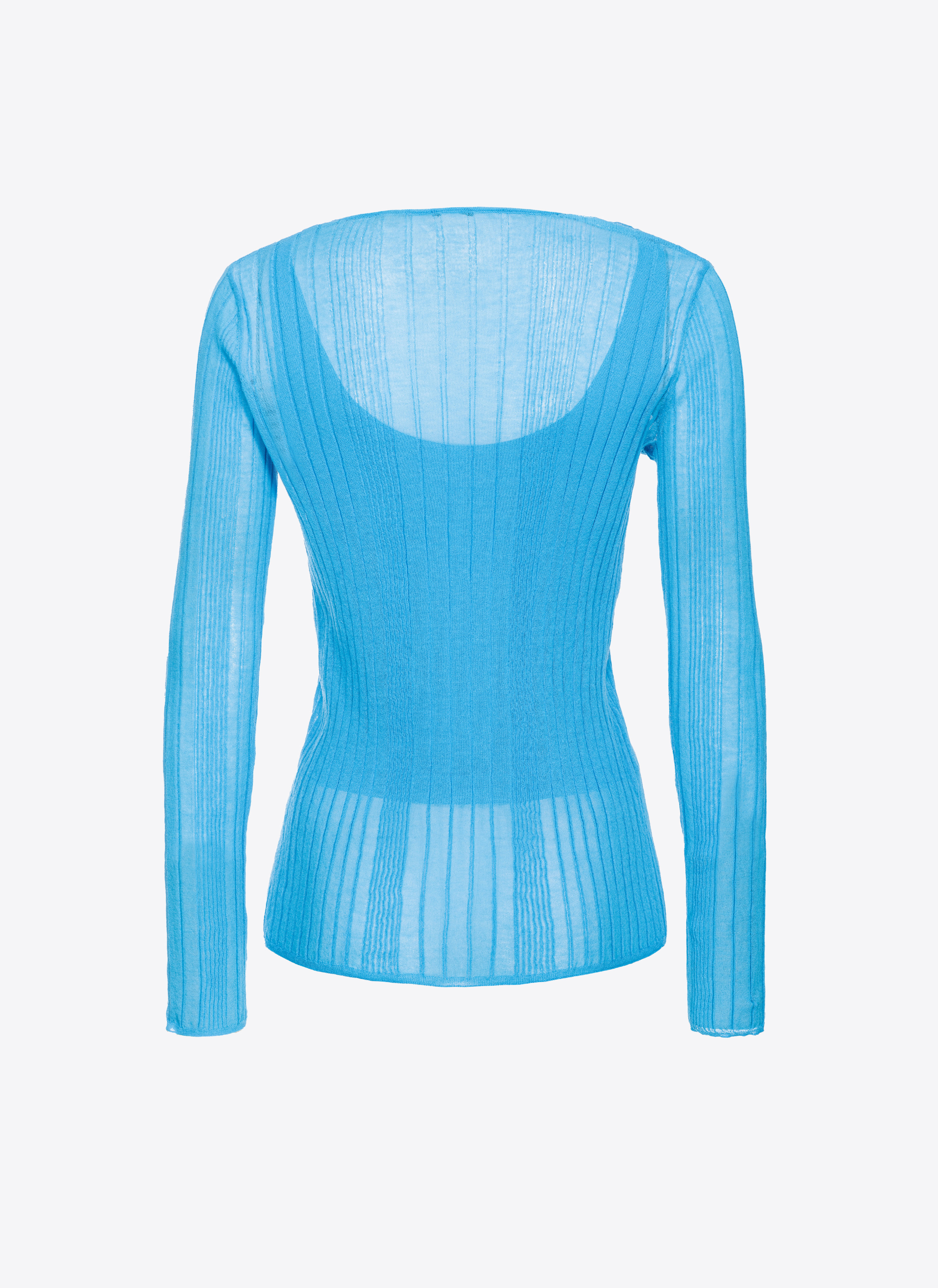 Pinko, Cárdigan de punto ligero, Azul cielo, L