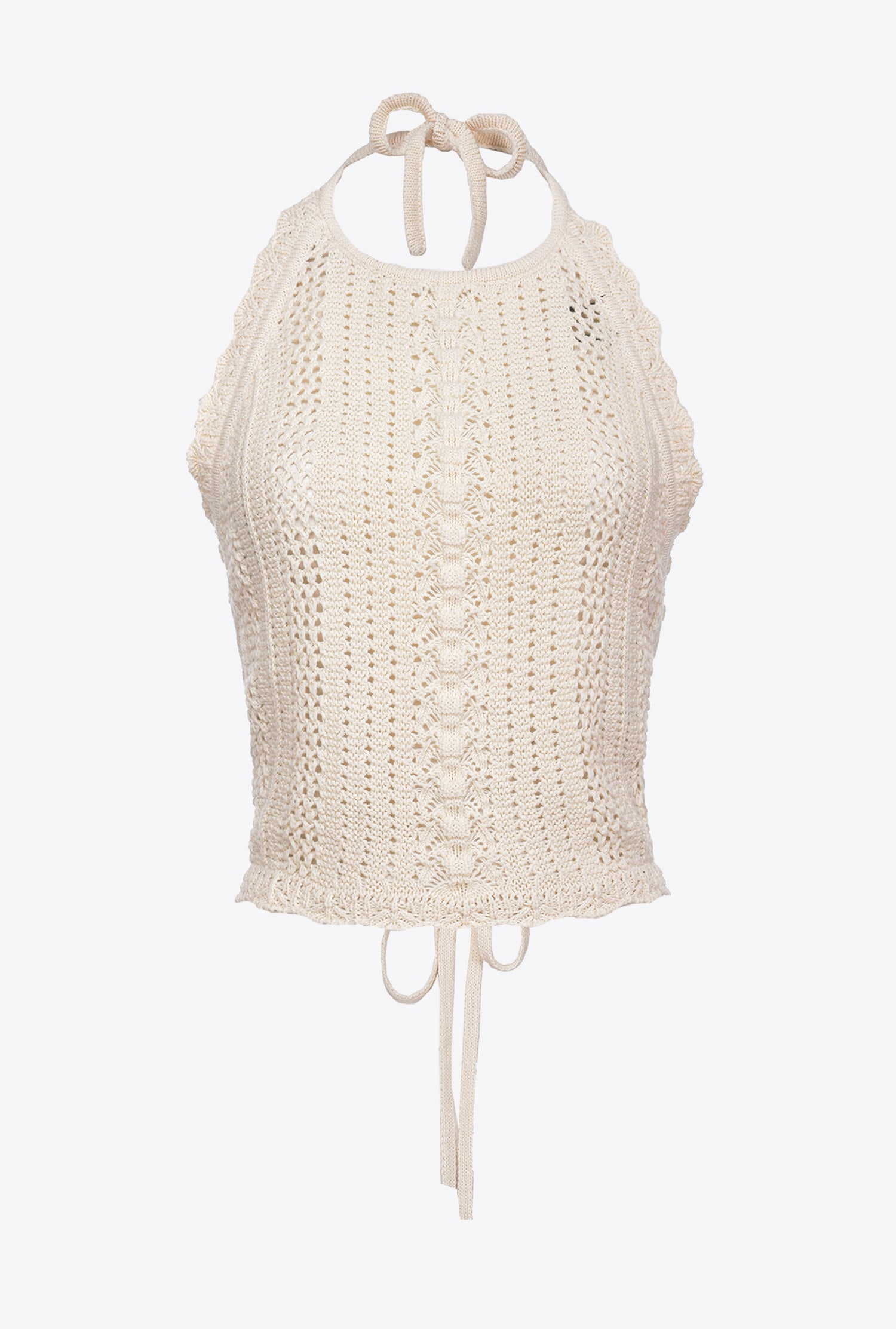 cotton crochet top