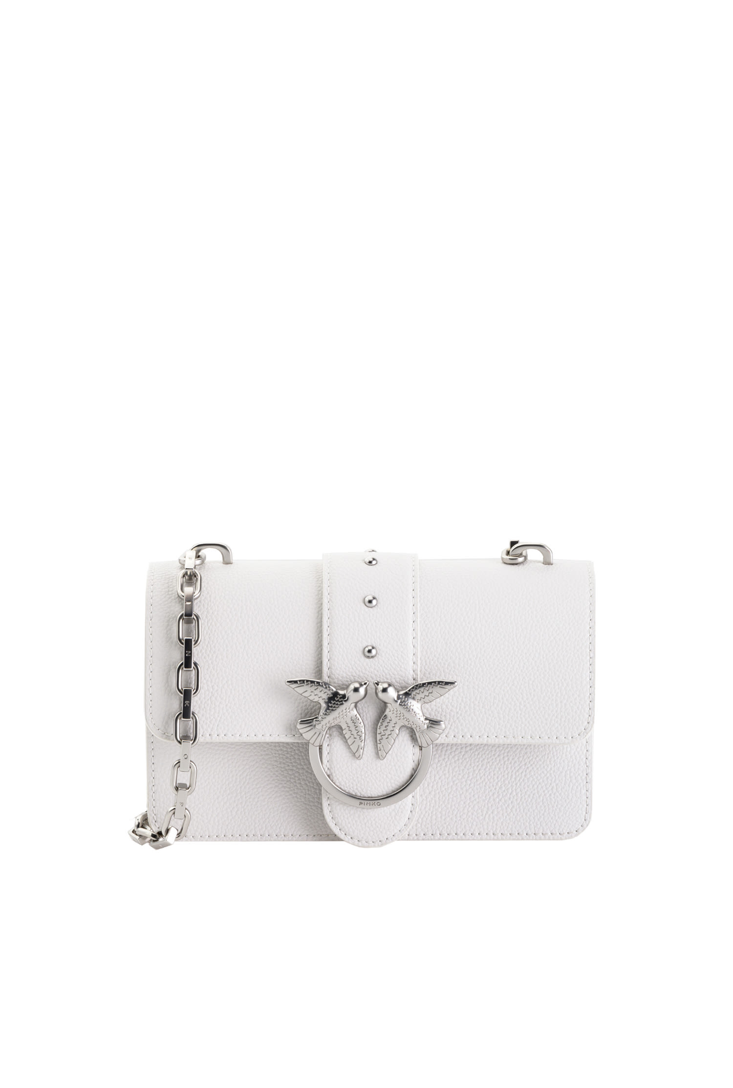 pinko love bag white