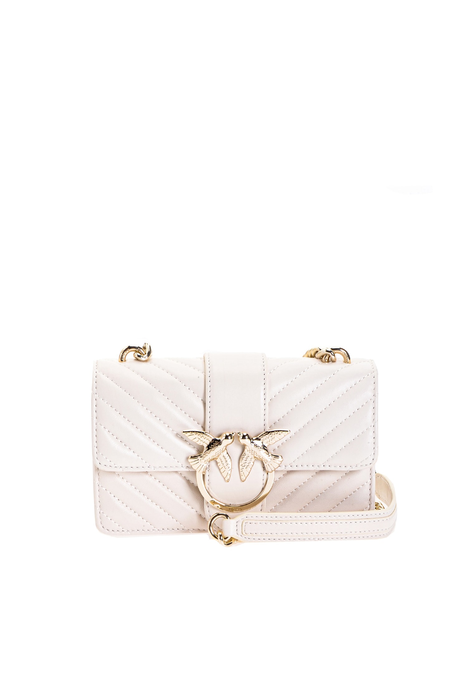 pinko love bag white