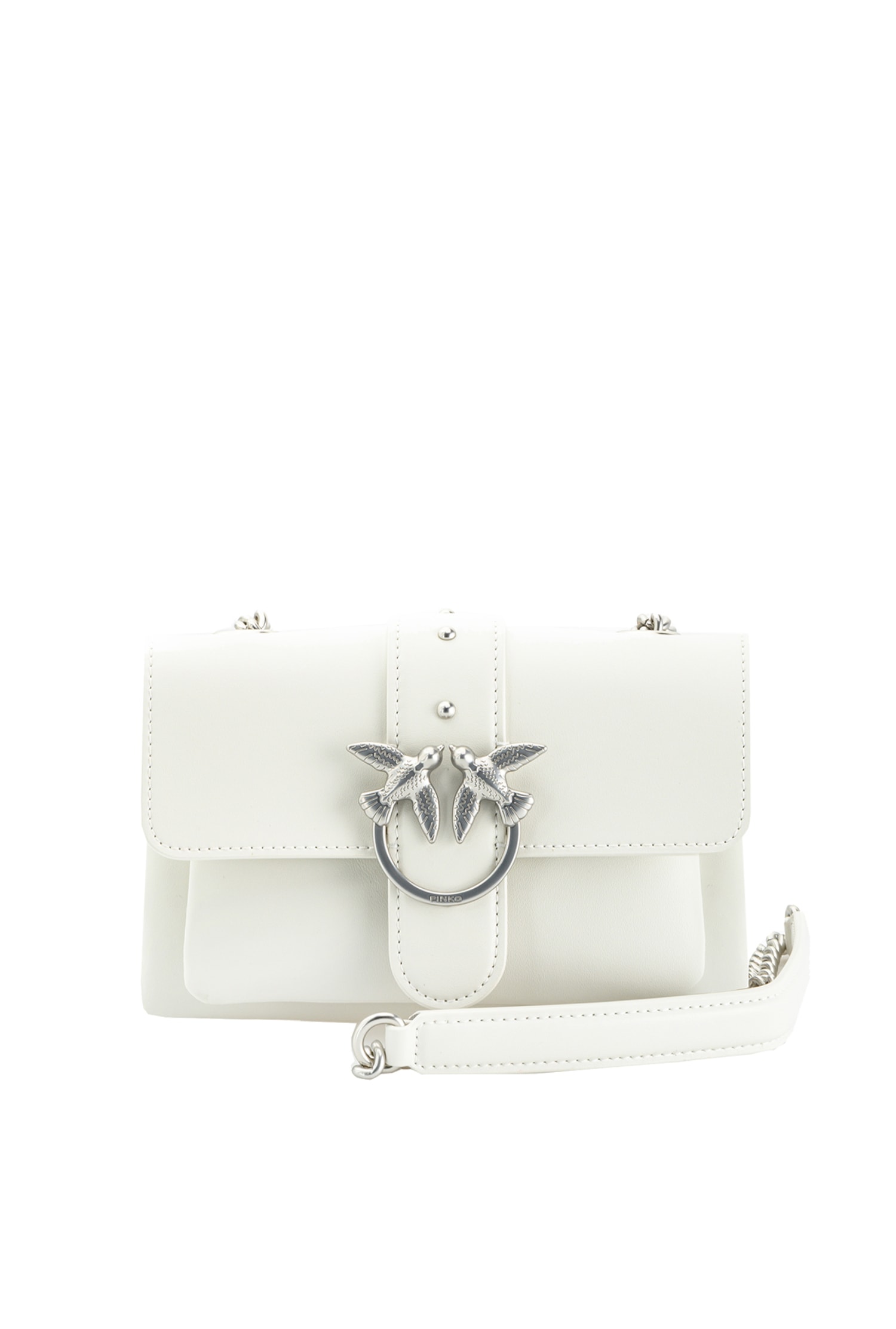 pinko love bag white