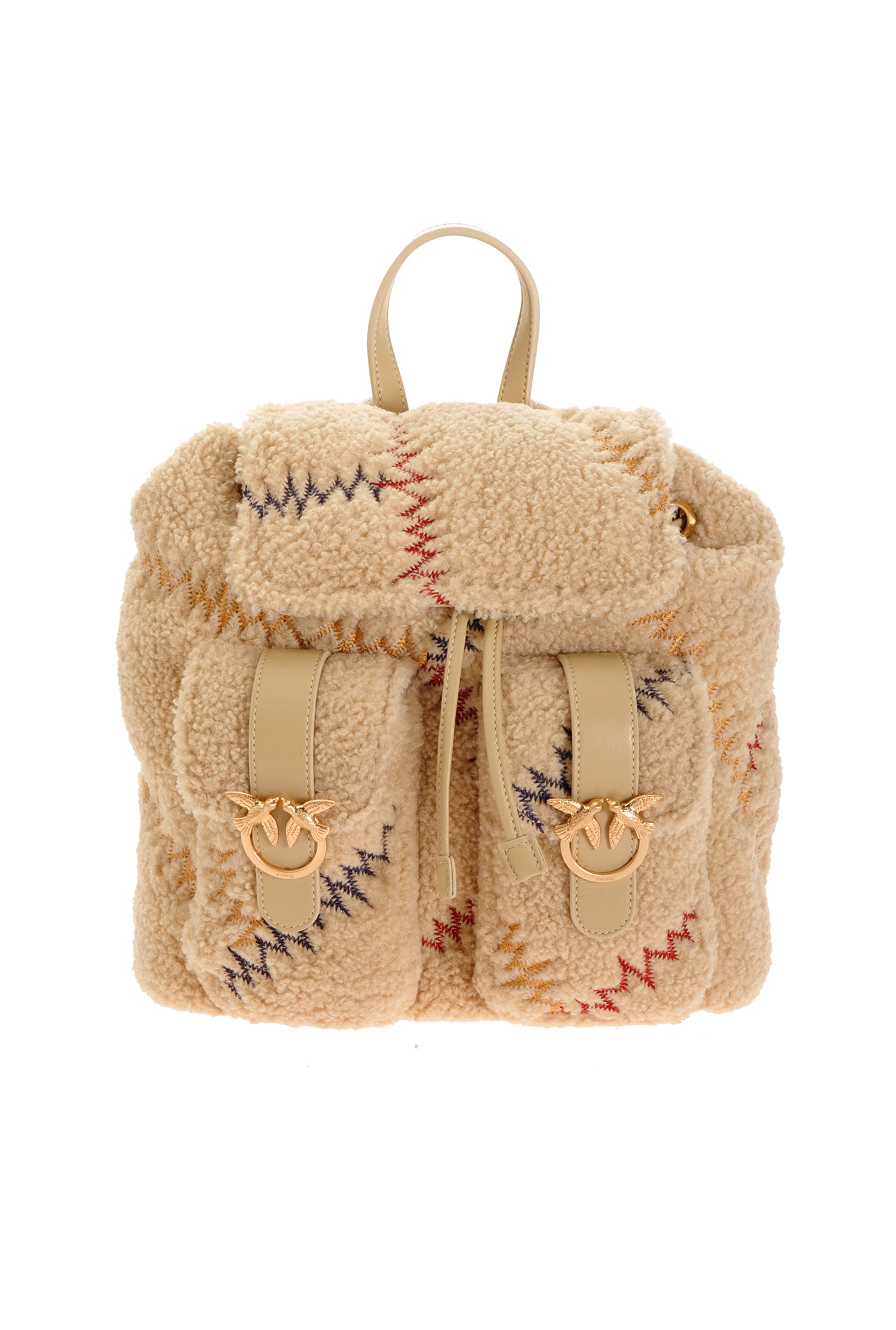 faux fur mini backpack