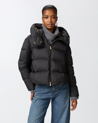 Doudoune col enveloppant sales