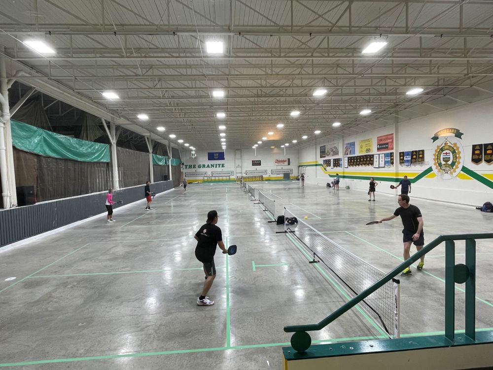 The Granite Curling Club 5 Pickleball Courts in Edmonton, AB