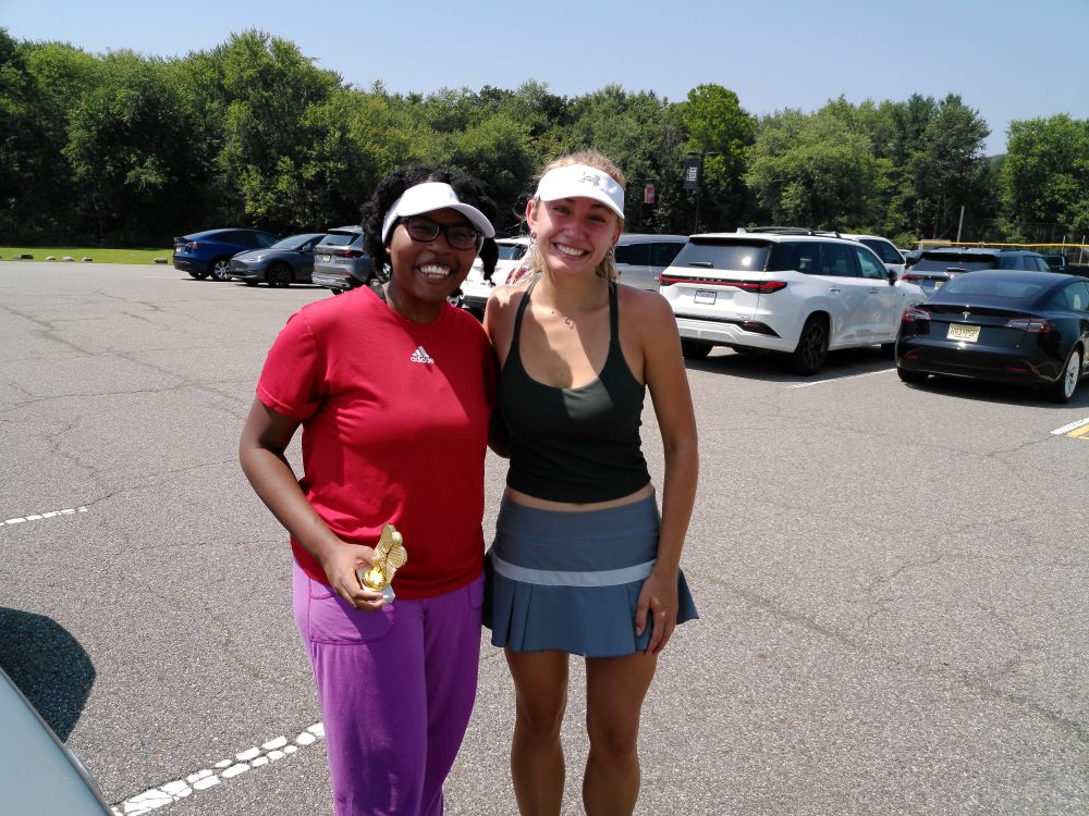 Photo of me and my opponent