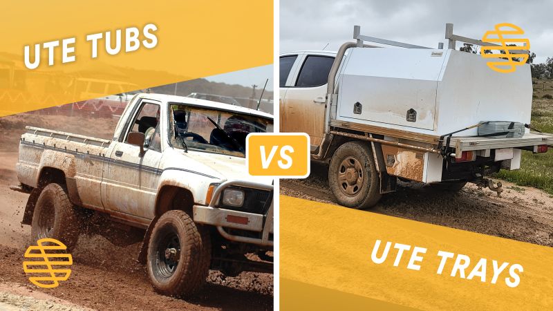 ute tubs or trays