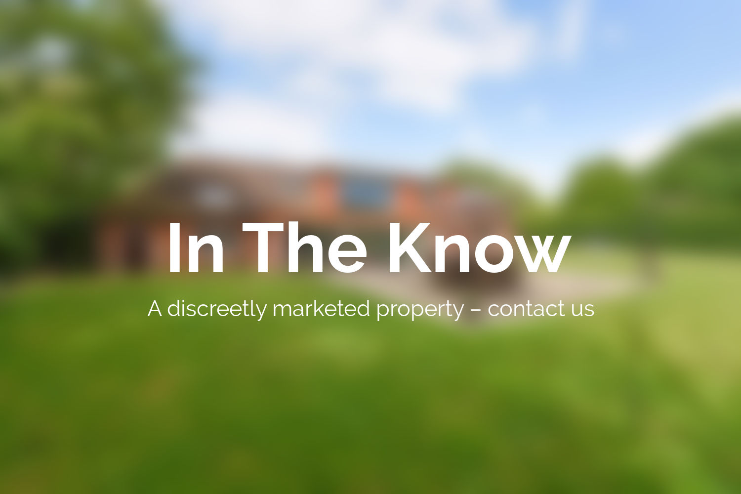 In The Know Property image