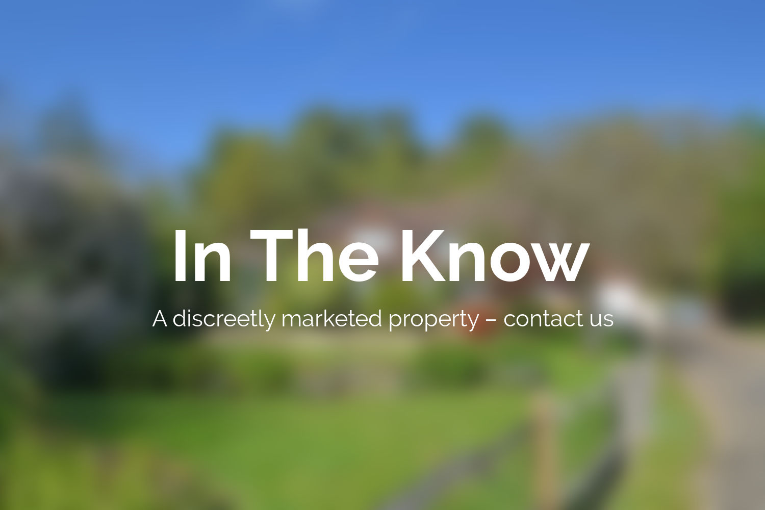 In The Know Property image