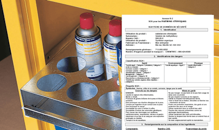 Système d’information sur les matières dangereuses utilisées au travail (SIMDUT) - Partie 2 (Workplace Hazardous Materials Information System WHMIS Part 2 Canadian French)