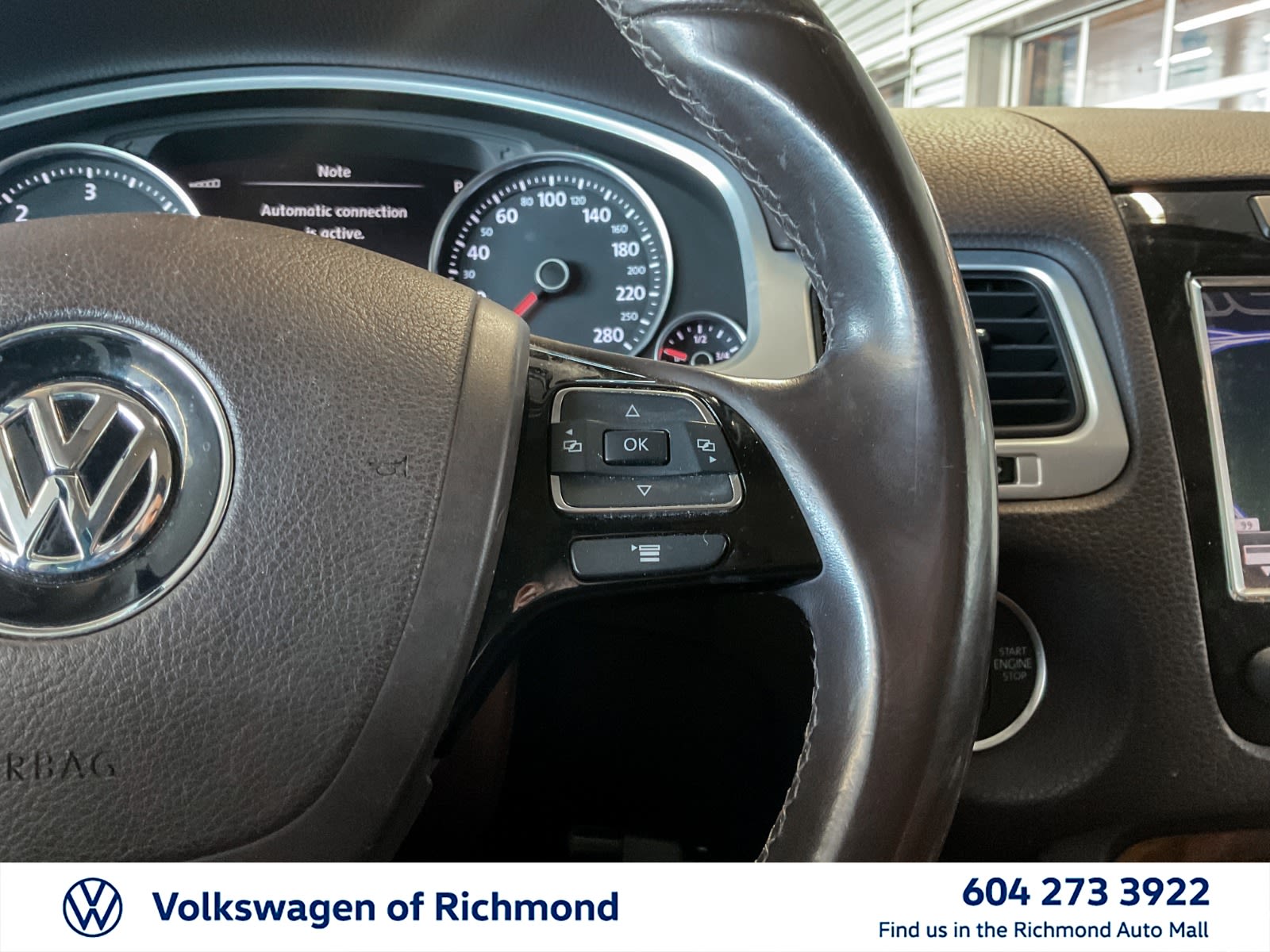 2013 Volkswagen Touareg Execline, Vancouver, Cash