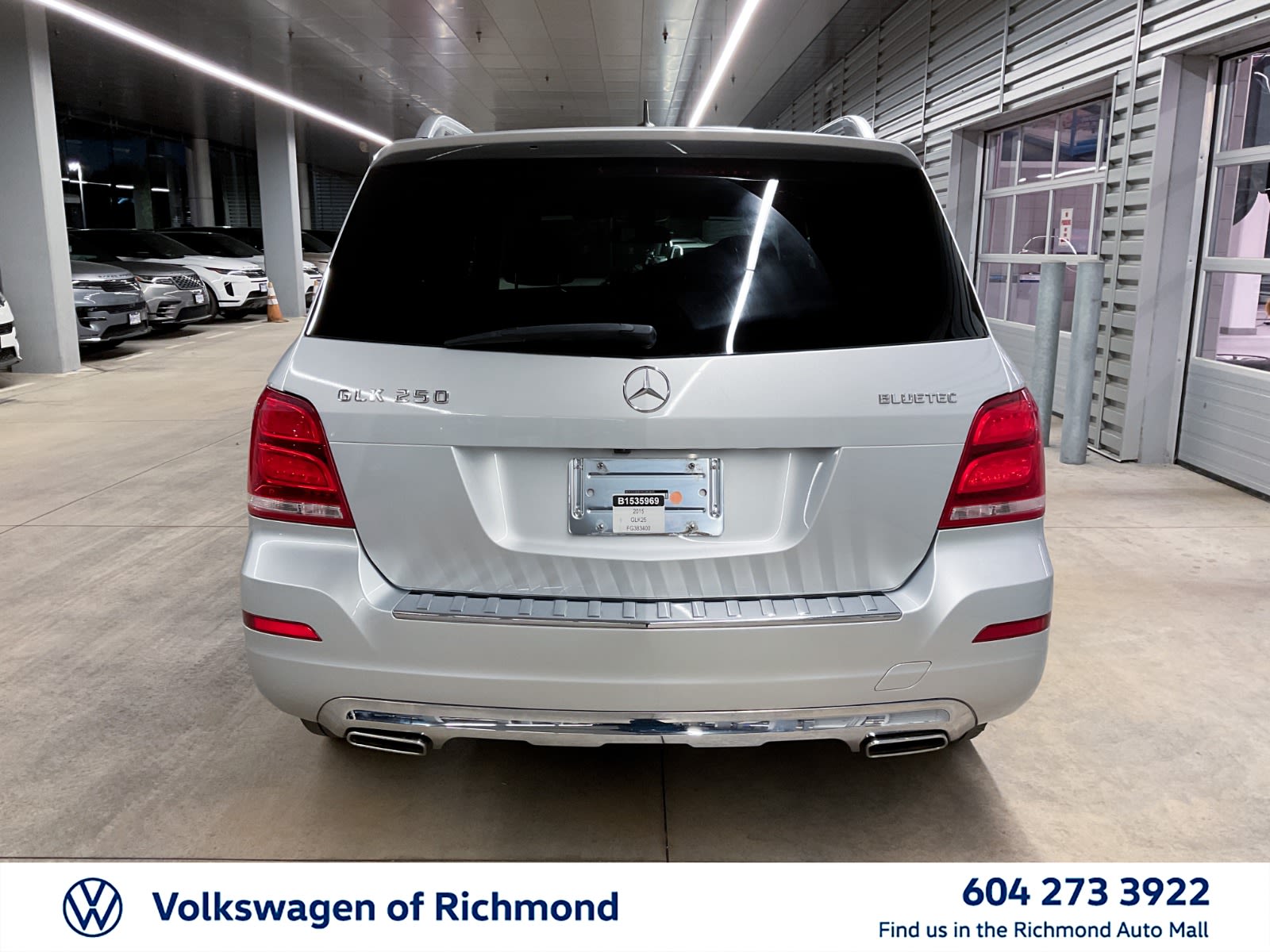 2015 Mercedes-Benz GLK-Class GLK 250 BlueTec, Vancouver, Cash