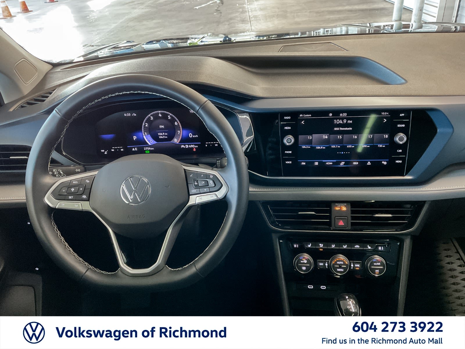2024 Volkswagen Taos Comfortline, Vancouver, Cash