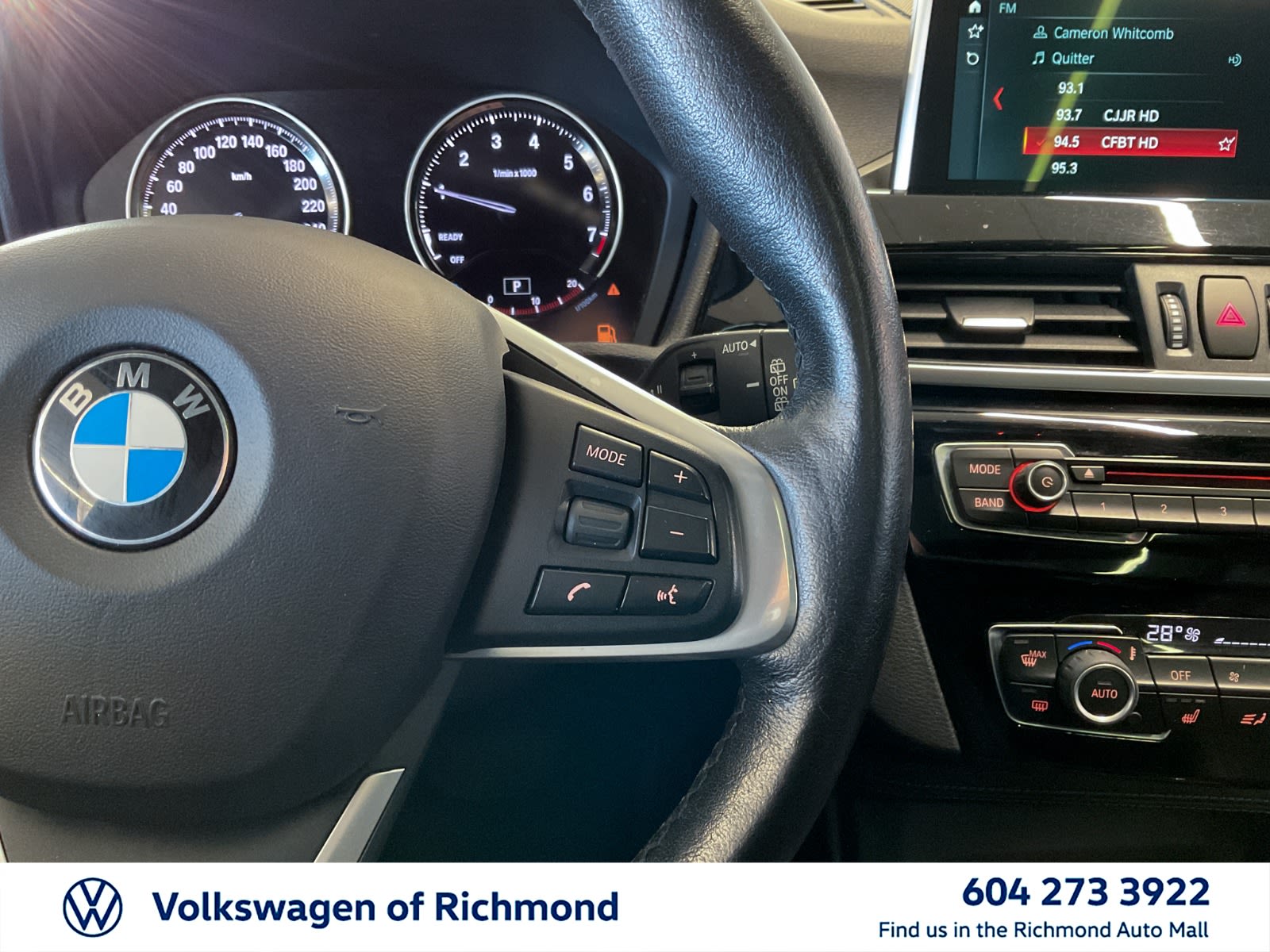 2018 BMW X1 xDrive28i, Vancouver, Cash