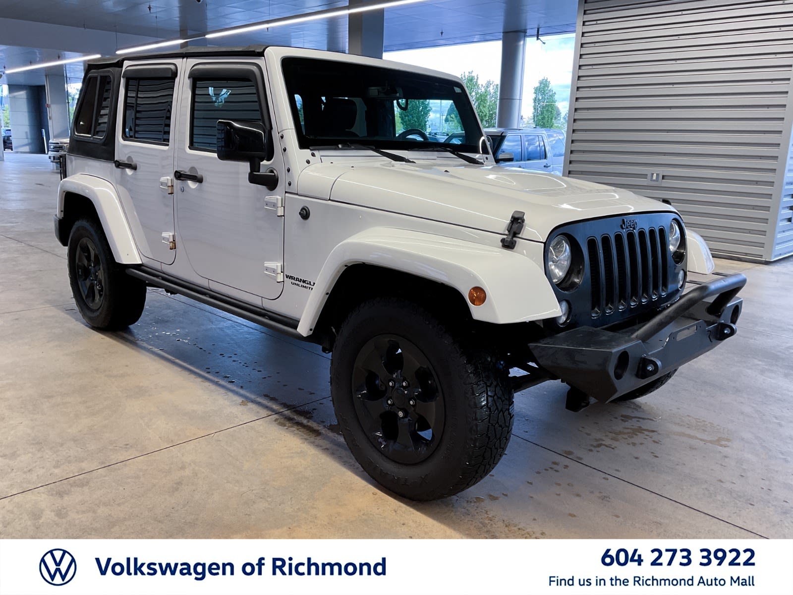 2015 Jeep Wrangler Unlimited Altitude, Vancouver, Cash