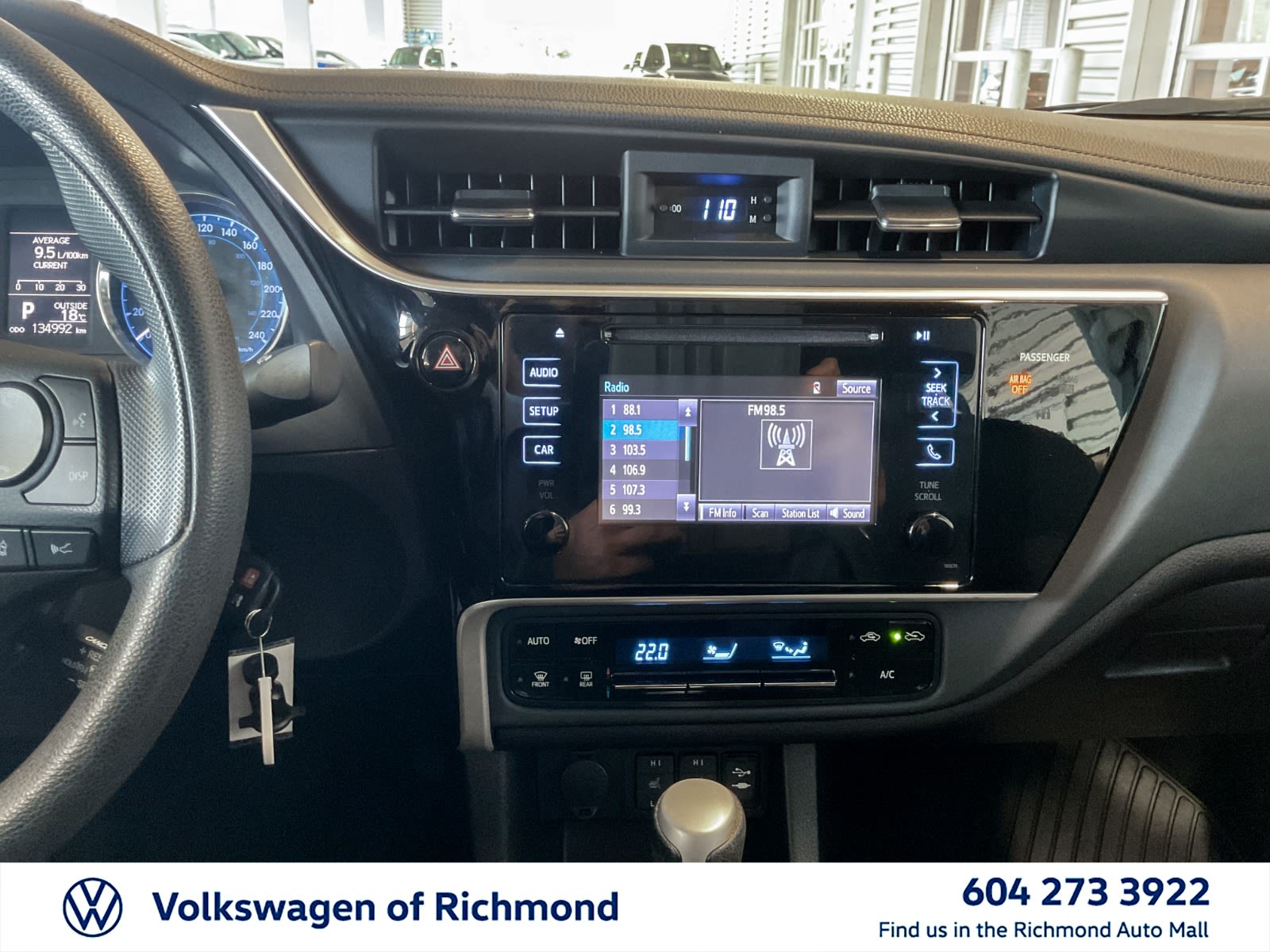 2017 Toyota Corolla LE, Vancouver, Cash