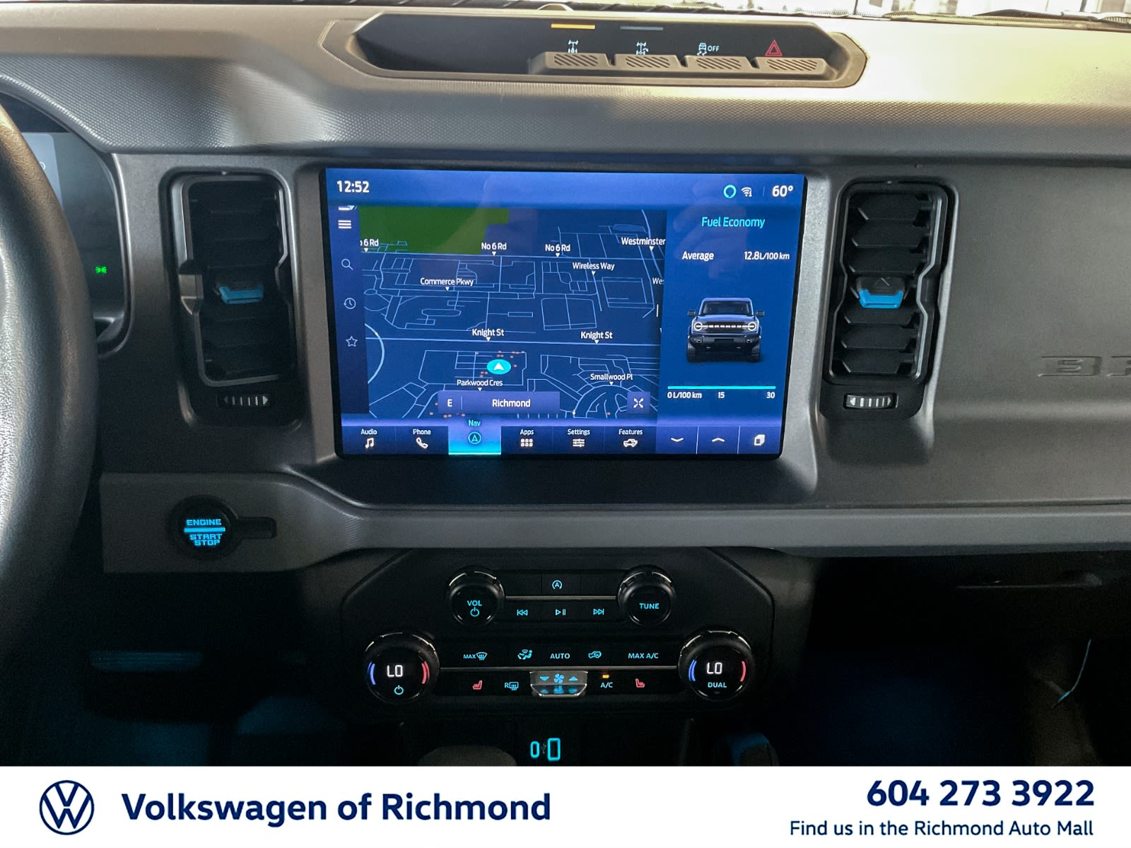 2024 Ford Bronco Black Diamond, Vancouver, Cash